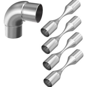 Kolená nehrdz. oceľ 1x42, 4 + 4x12 aisi304 vyobraziť