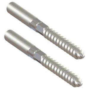 Skrutka dvojzávitová 80 mm M8x30 mm nehrdz. oceľ Aisi304 vyobraziť