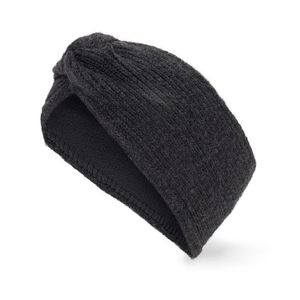 Pletená čelenka, antracitová vyobraziť