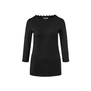 Tričko s trojštvrťovými rukávmi, čierne vyobraziť