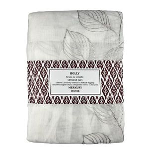 Záclona na stuhách Holly polyester svetlosivá 140x260 Merkury Home II/22 vyobraziť