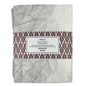 Záclona na páske Holly polyester svetlosivá 140x260 Merkury Home II/22 vyobraziť