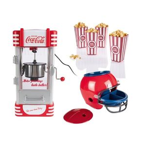Coca Cola Prístroj na prípravu popcornu + Nádoby na popcorn + Nádoba na občerstvenie vyobraziť