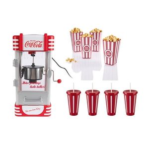 Coca Cola Prístroj na prípravu popcornu + Nádoby na popcorn + Poháre na nápoj vyobraziť