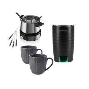 GOURMETmaxx Dávkovač cukríkov/orieškov + Elektrický hrniec na prípravu Fondue + Šálky, 2 kusy vyobraziť