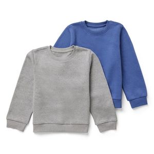 Detské mikiny s počesanou vnútornou stranou, 2 ks vyobraziť