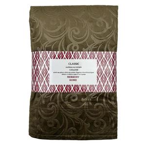 Záves Classic na páske 135x250 svetlohnedá Merkury Home vyobraziť