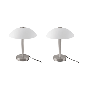 LIVARNO home Stolná LED lampa s dotykovou funkciou (kupolový tvar), 2 kusy vyobraziť