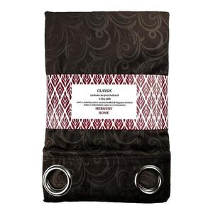 Záves Classic na priechodkách 135x180 tmavohnedá Merkury Home vyobraziť
