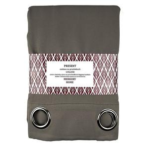 Záves Present na priechodkách 135x250 svetlohnedá Merkury Home vyobraziť