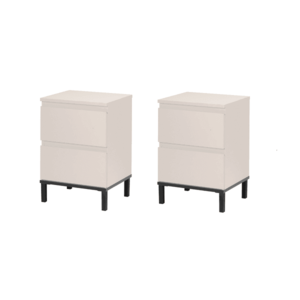 LIVARNO® Nočný stolík, 2 kusy vyobraziť