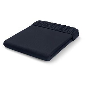 Napínacie prestieradlo z česanej bavlny, modré, štandardná veľkosť vyobraziť