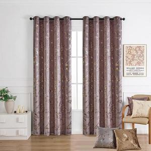 Záves na krúžkoch gold VET479/3/210GSM/140x250 vresová vyobraziť