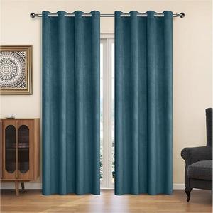 Závesový materiál YC11933/200G/130 tyrkysová 150 cm Tovar na mieru vyobraziť