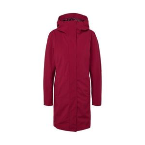 Outdoorový kabát, tmavočervený vyobraziť