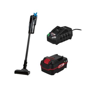 SILVERCREST® Aku tyčový cyklónový vysávač 20 V + Akumulátor 20 V/4 Ah + Nabíjačka 20 V/4, 5 A vyobraziť