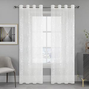 Záclona E6211 biely 300 Tovar na mieru vyobraziť