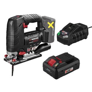 PARKSIDE PERFORMANCE® Aku priamočiara píla PPSTDA 20-Li A1 + Smart akumulátor 20 V/4Ah + Nabíjačka 20 V/4, 5 A vyobraziť