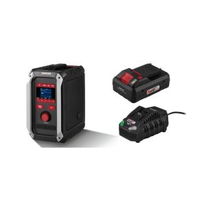 PARKSIDE PERFORMANCE® Aku stavebné rádio + Smart akumulátor 20 V/4Ah PAPS 204 A1 + Nabíjačka akumulátora 20 V/4, 5 A PLG 20 C3 vyobraziť