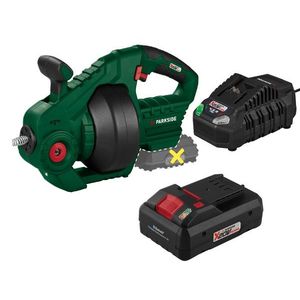 PARKSIDE® Aku čistič potrubia PARRW 20-Li A1 + Smart akumulátor 20 V/4Ah + Nabíjačka 20 V/4, 5 A vyobraziť