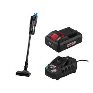 SILVERCREST® Aku tyčový cyklónový vysávač 20 V + Smart akumulátor 20 V/4Ah + Nabíjačka 20 V/4, 5 A vyobraziť