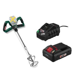 PARKSIDE® Aku miešač farieb a malty PFMRA 20-Li A1 + Smart akumulátor 20 V/4Ah + Nabíjačka akumulátora 20 V/4, 5 A vyobraziť