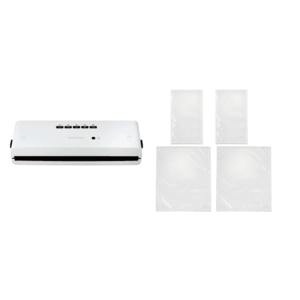 SILVERCREST® Vákuovačka SV 130 A1, biela + Fóliové vrecká, 15 x 25 cm, 100 kusov + Fóliové vrecká, 25 x 30 cm, 50 kusov vyobraziť