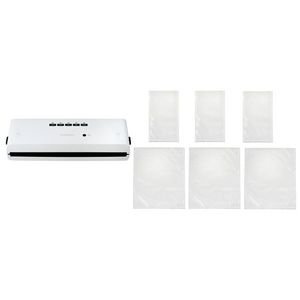 SILVERCREST® Vákuovačka SV 130 A1, biela + Fóliové vrecká, 15 x 25 cm, 150 kusov + Fóliové vrecká, 25 x 30 cm, 75 kusov vyobraziť