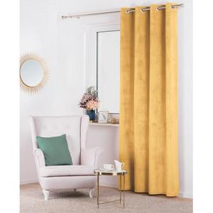 Záves VELVET 140x260 horčicová vyobraziť