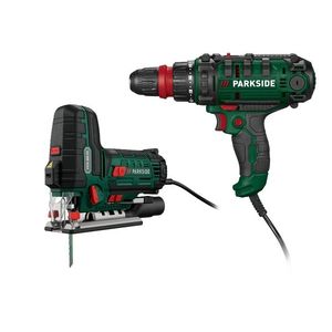 PARKSIDE® Priamočiara kyvadlová píla PSTK 800 D3 + 2-stupňová elektrická vŕtačka PNS 300 B3 vyobraziť
