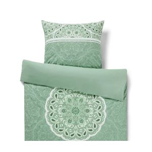 Posteľná bielizeň renforcé, mandala, zelená, štandardná veľkosť vyobraziť