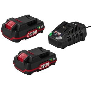 PARKSIDE® Akumulátor 20 V/2 Ah PAP 20 B1, 2 kusy + Rýchlonabíjačka akumulátora 20 V 4, 5A vyobraziť