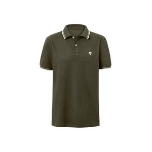 Piké polokošeľa, olivovozelená vyobraziť