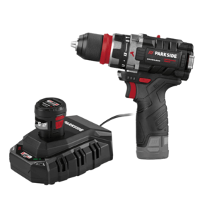 PARKSIDE PERFORMANCE® Aku príklepová vŕtačka 12 V PSBSAP 12 A1 + Akumulátor 12 V/2, 5 Ah PAPK 12 2.5 B1 + Nabíjačka 6 A PLGK 12 6.0 B1 vyobraziť
