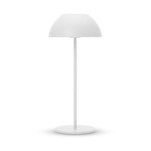 Stolová LED lampa s akumulátorom, biela vyobraziť