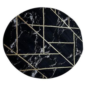 Koberec Diamond 1, 2/1, 2 A0052 čierna/zlatá vyobraziť