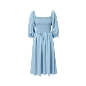 Džersejové šaty s balónovými rukávmi vyobraziť