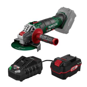 PARKSIDE® Aku uhlová brúska PWSA 20-Li G4 + Akumulátor 20 V/4 Ah PAP 20 B3 + Nabíjačka akumulátora 20 V/4, 5 A PLG 20 C3 vyobraziť