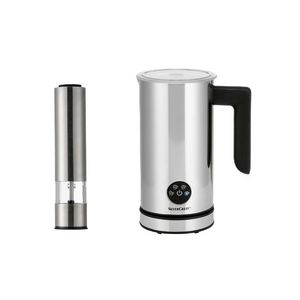 SILVERCREST® Elektrický mlynček na soľ a korenie SSPM 6 B1/SSSPM 6 B1 + Napeňovač mlieka EDS SMA 500 H1 vyobraziť