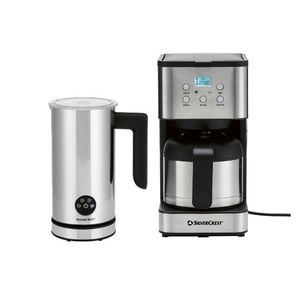 SILVERCREST® Kávovar na filtrovanú kávu + Napeňovač mlieka EDS SMA 500 H1 vyobraziť