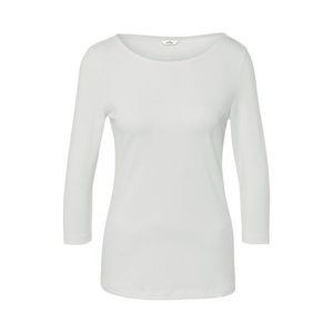 Tričko s trojštvrťovými rukávmi, biele vyobraziť