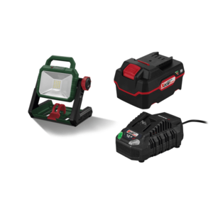 PARKSIDE® Aku LED reflektor PLSA 20-Li A1 + Akumulátor 20 V/4 Ah PAP 20 B3 + Nabíjačka akumulátora 20 V/4, 5 A PLG 20 C3 vyobraziť