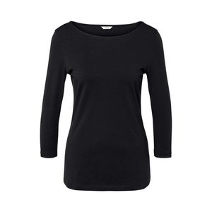 Tričko s trojštvrťovými rukávmi, čierne vyobraziť