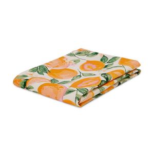 Umývateľný obrus, cca 90 x 90 cm, oranžový vyobraziť