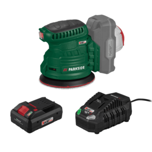 PARKSIDE® Excentrická brúska PAEXSG 20-Li B1 + Smart akumulátor 20 V/4 Ah PAPS 204 A1 + Nabíjačka akumulátora 20 V/4, 5 A vyobraziť