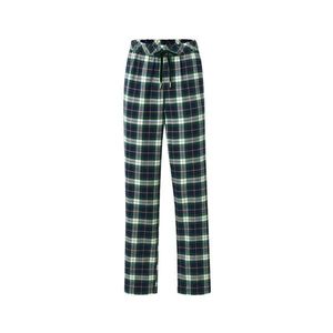 Flanelové nohavice na voľný čas, zelené vyobraziť