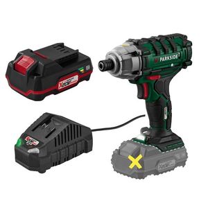 PARKSIDE® Aku rázový uťahovák PDSSA 20-Li B2 + Akumulátor 20 V 2 Ah + Nabíjačka na akumulátor 20 V/2, 4 A vyobraziť