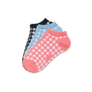 Krátke ponožky, 3 páry, kocky vyobraziť