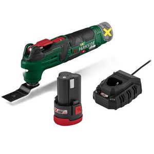 PARKSIDE® Aku multifunkčné náradie 12 V + Akumulátor 12 V/2 Ah PAPK 12 A4 + Nabíjačka na akumulátor 12 V/2, 4 A vyobraziť