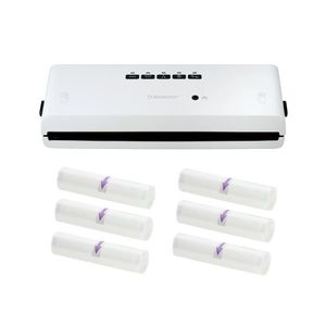 SILVERCREST® Vákuovačka SV 130 A1, biela + Fólie na vákuovanie, 20 cm, 6 kusov vyobraziť